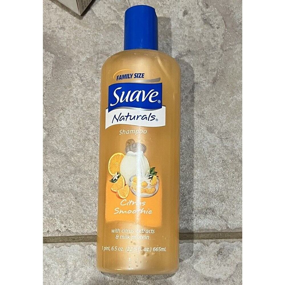 Discontinued Rare Vintage Suave Naturals Citrus Smoothie Shampoo 27 oz